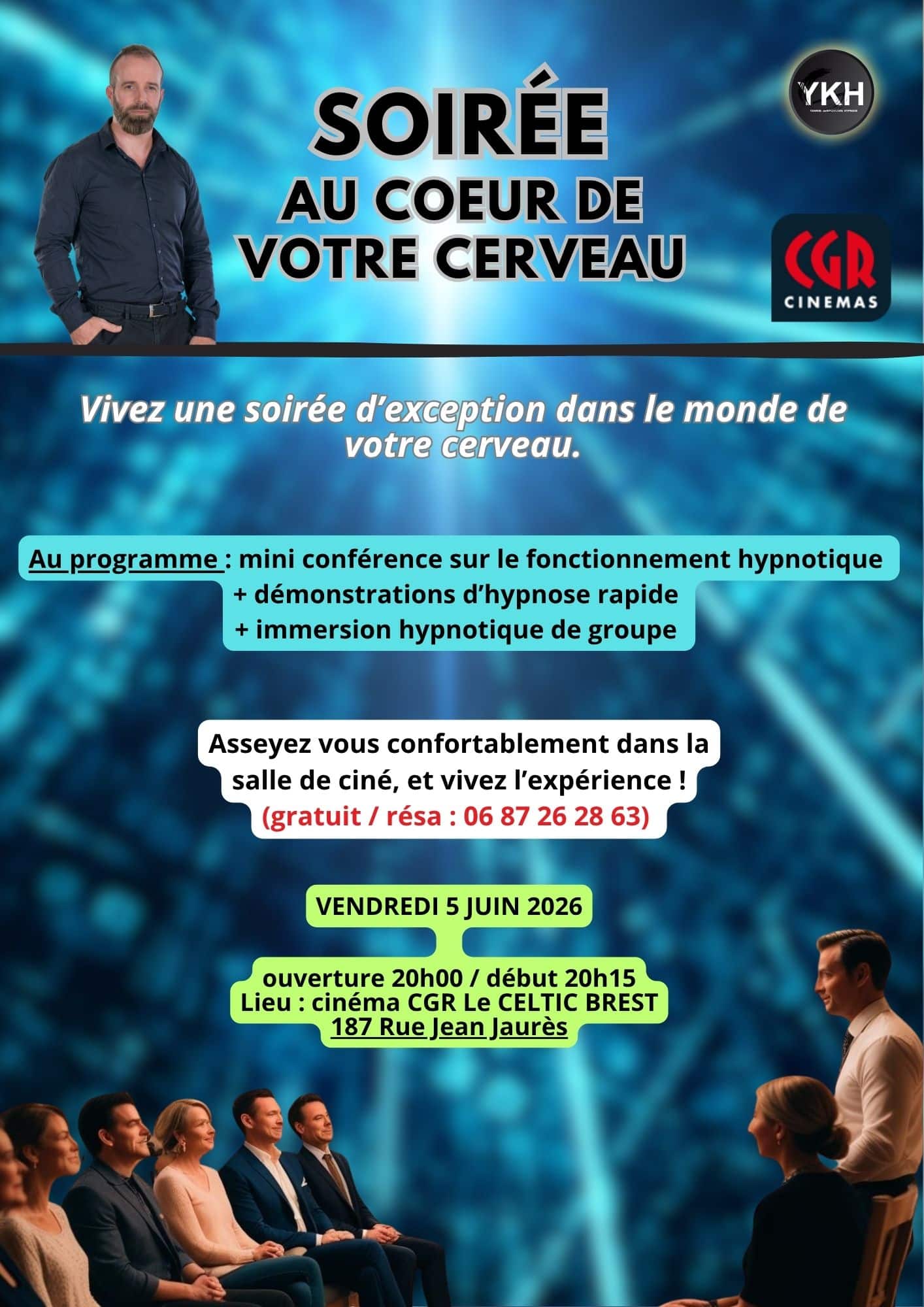 affiche soirée hypnose site
