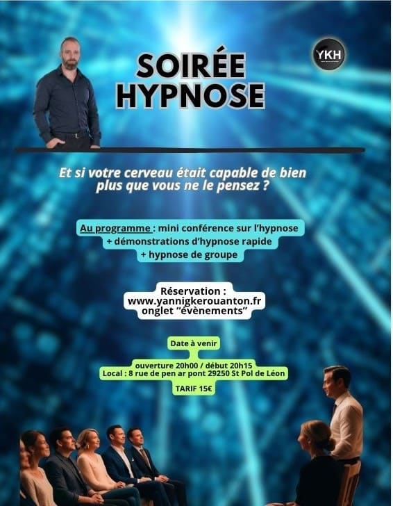 affiche soiee hypnose