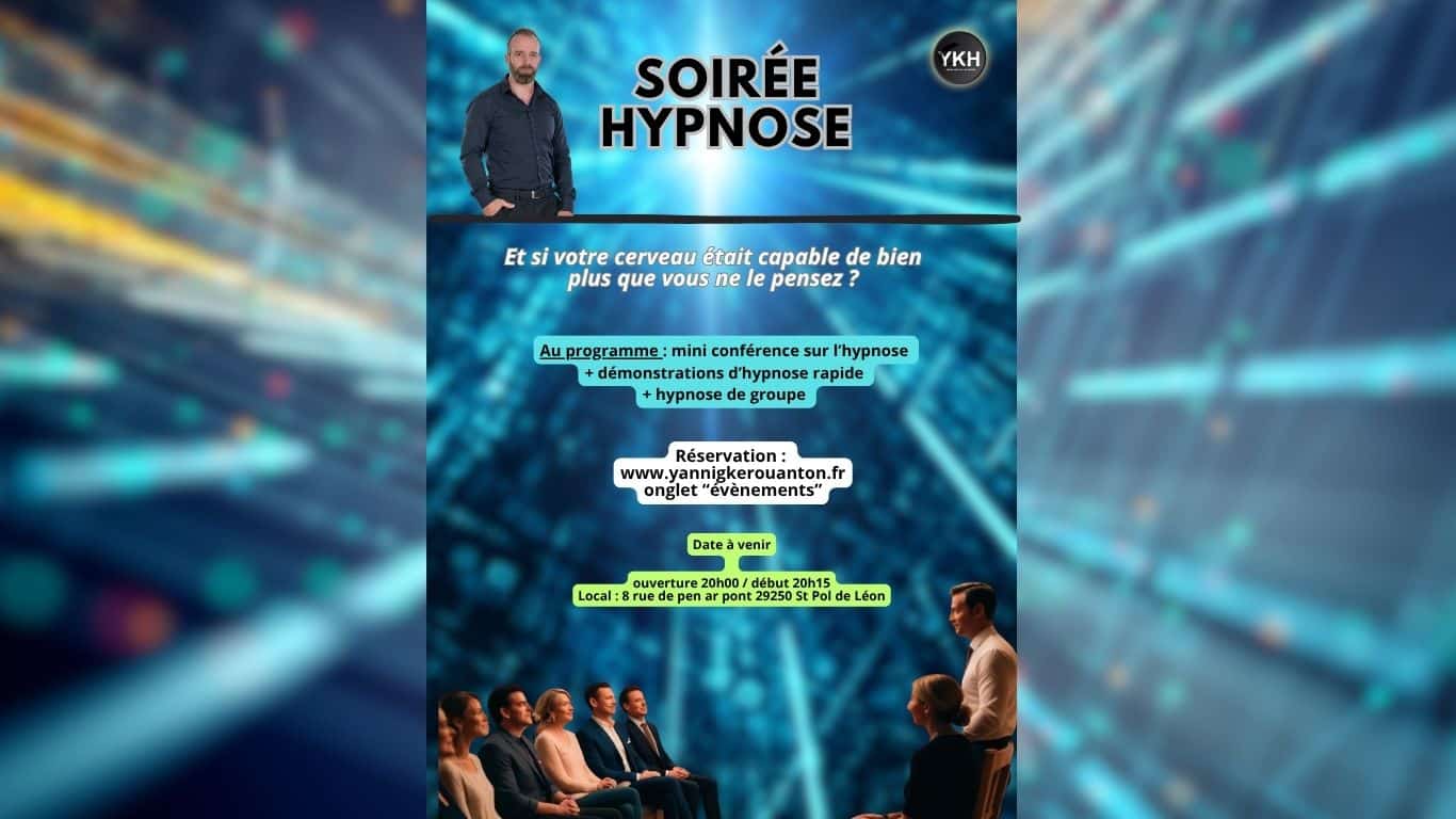 affiche soiree hypnose