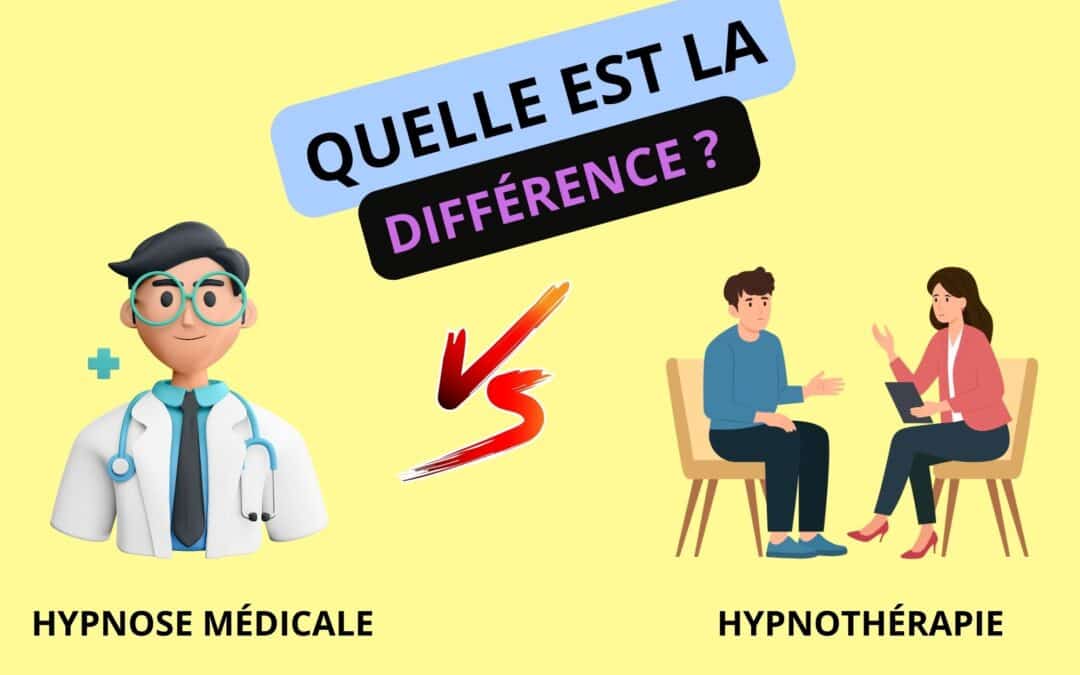 Hypnose médicale et hypnothérapie, quelle différence ?